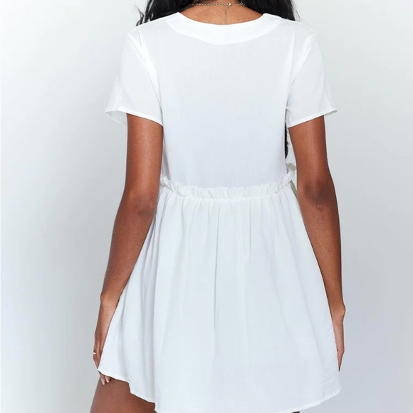 Princess Polly White Babydoll Dress - Picture 4 of 6